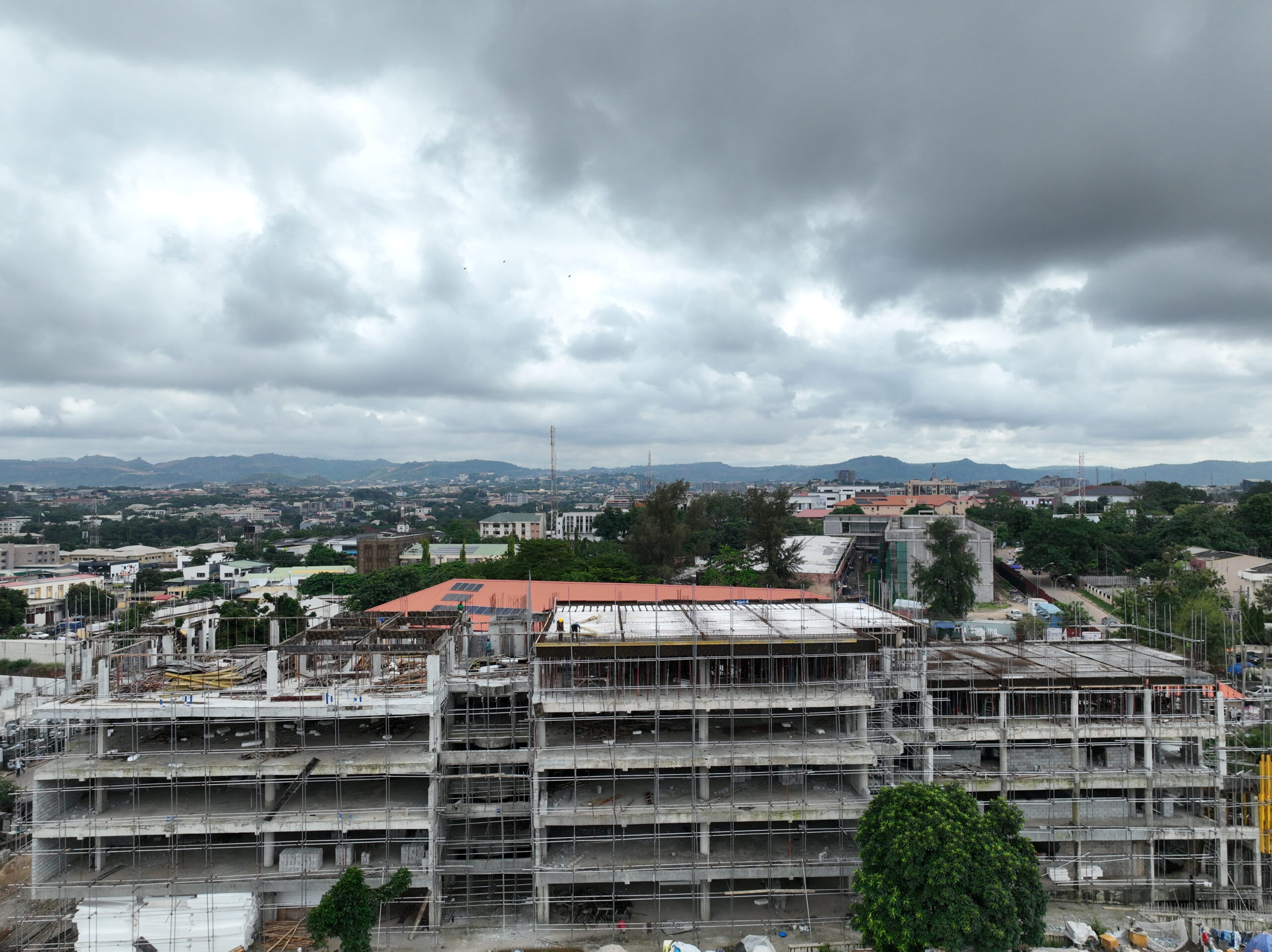 Commercial Hub construction site
