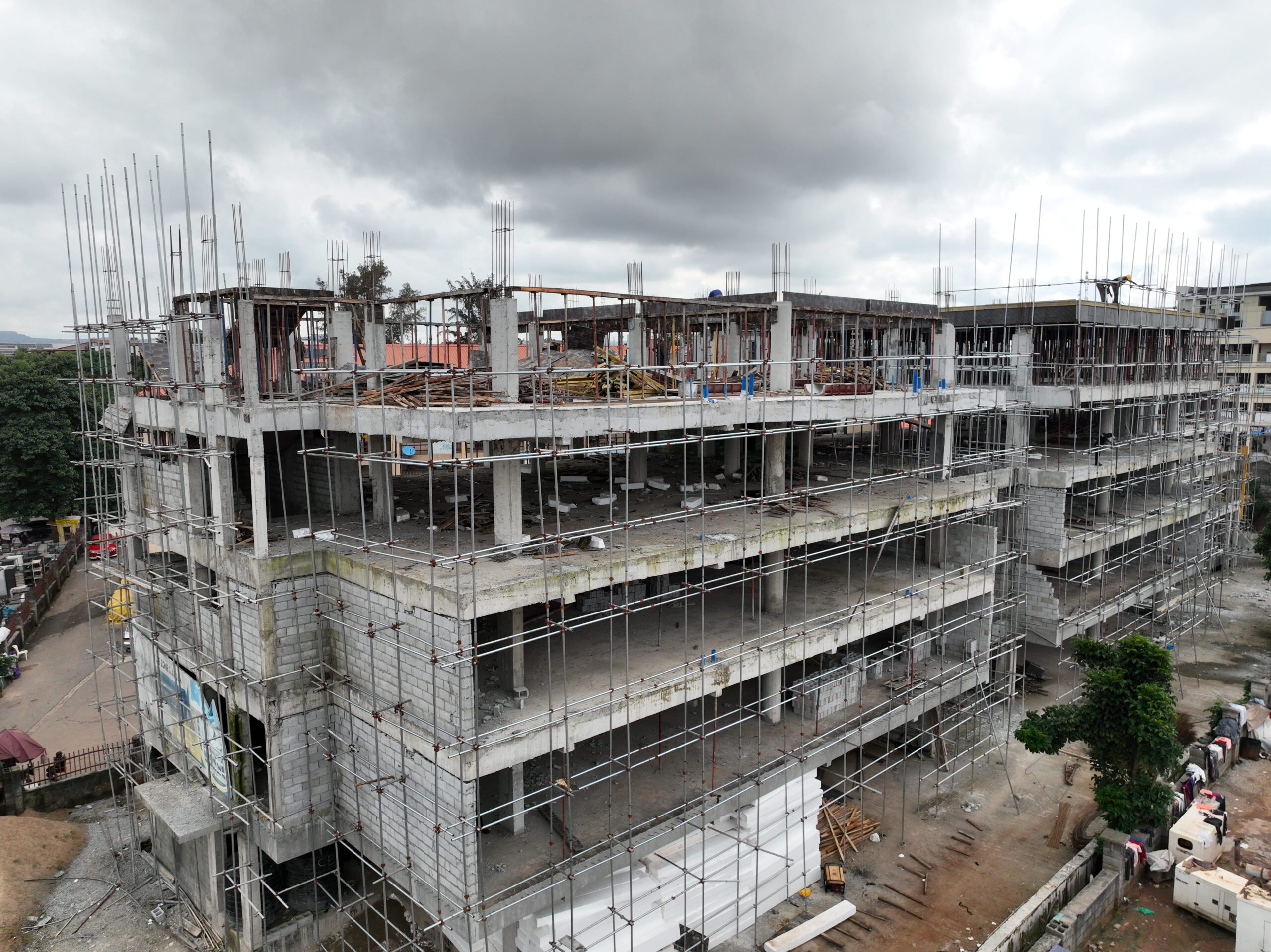 Commercial Hub construction site