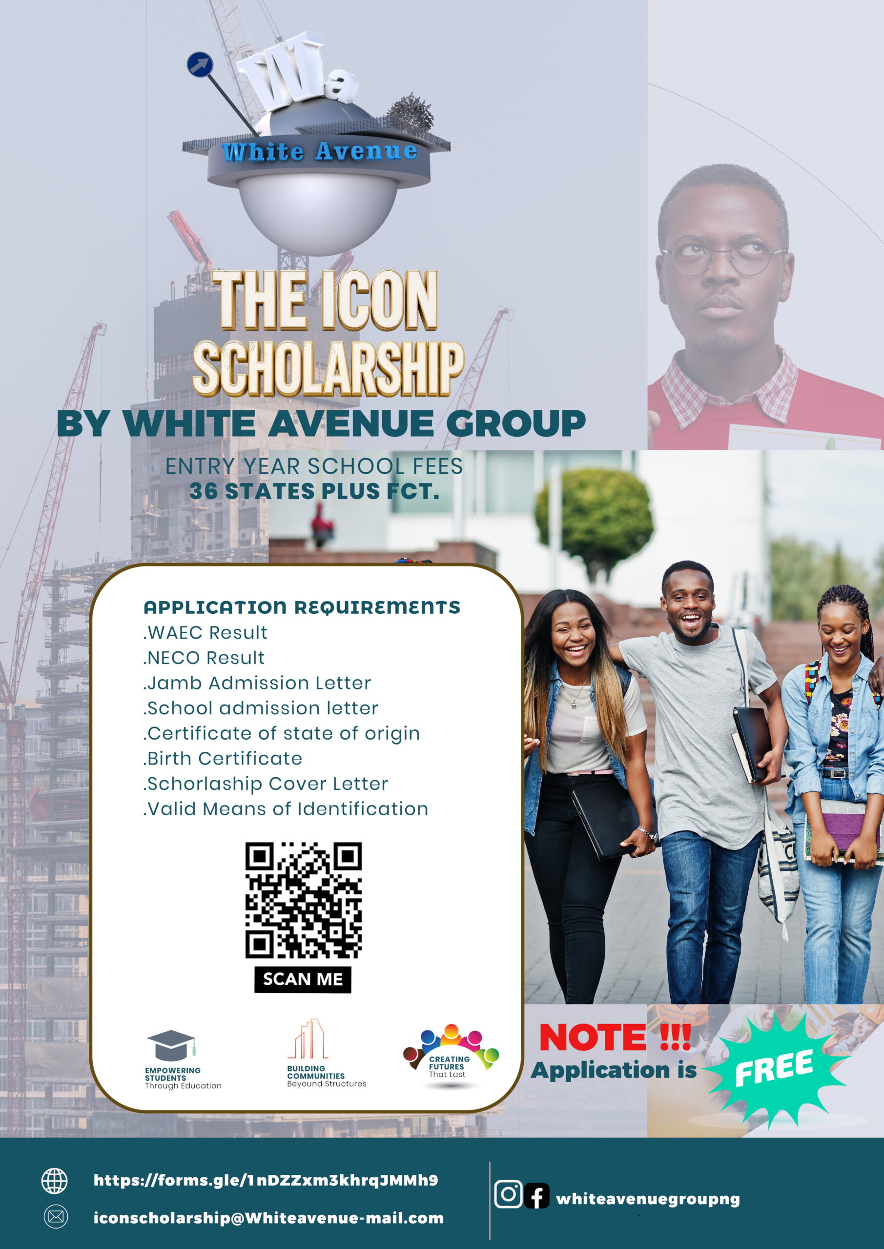 The Icon Scholarship by White Avenue Group